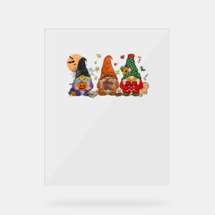 Joyeux Hallothanksmas Gnomes Halloween Thanksgivin