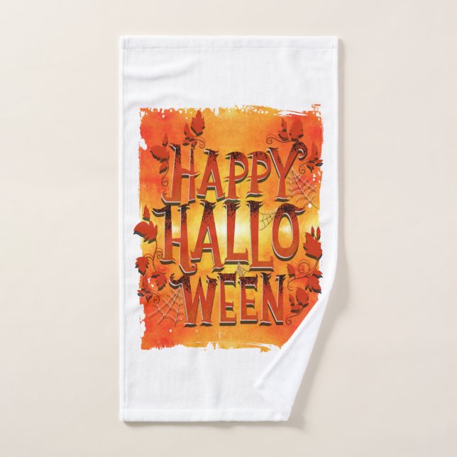 Joyeux Halloween (Serviette à main)