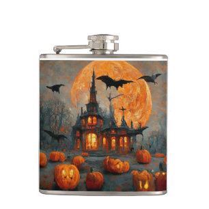 Joyeux Halloween 6 oz. Conception de flacon envelo