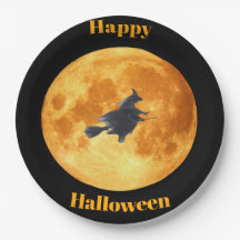 Joyeux Halloween Assiette en Papier