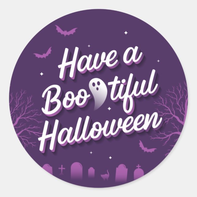 Joyeux Halloween / Autocollants (Devant)