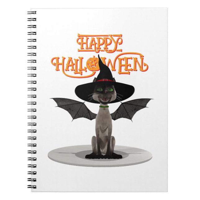 Joyeux Halloween. Carnet photo à spirale (Devant)