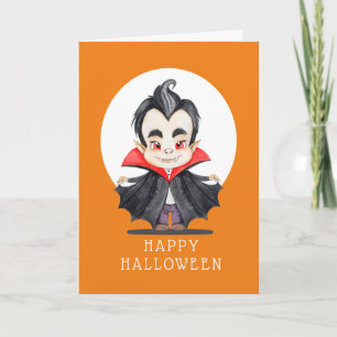 Joyeux Halloween - Carte de Vampire