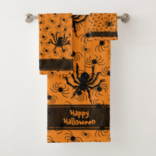 Joyeux Halloween Déplaisants Crawly Spiders Orang