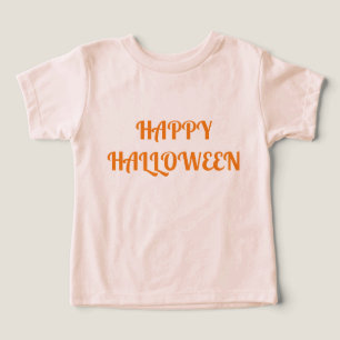 Joyeux Halloween Femme Orange Noir