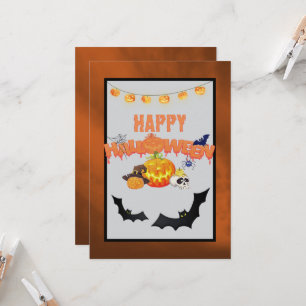 Joyeux Halloween Jack-o-Lantern et plus de carte