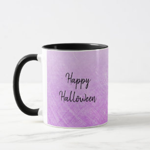 Joyeux Halloween violet noir veuve araignée Mug
