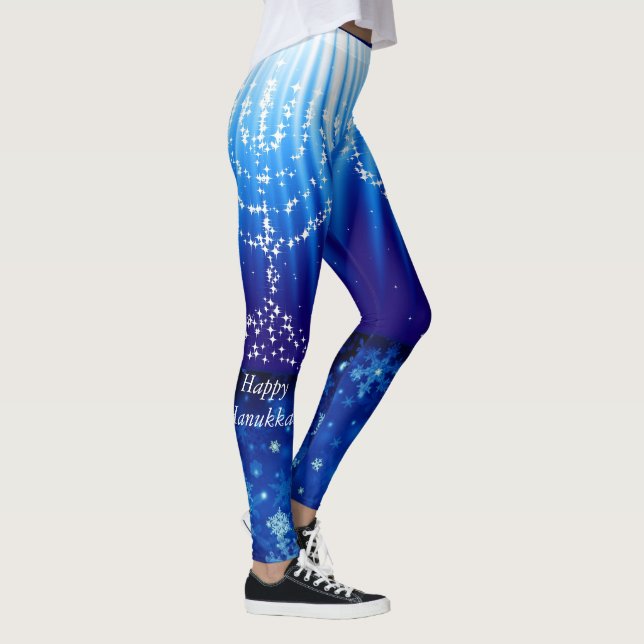 Joyeux Hanoukka Jogging Legging Yoga Pants (Droite)