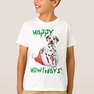 Joyeux Howlidays t-shirt dalmate
