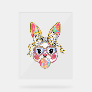 Joyeux jour de Pâques lapin mignon lapin Coquette