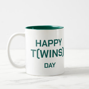 Joyeux Jour Twins Gagner Mug