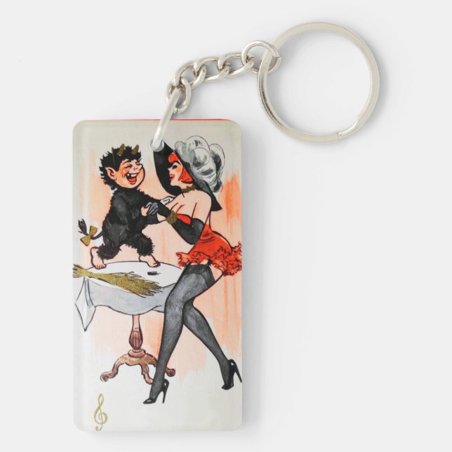 Joyeux Krampus avec Temptress Vintage Noël (Dos)