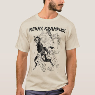 Joyeux Krampus ! Pièce en t. T-shirt drôle de No