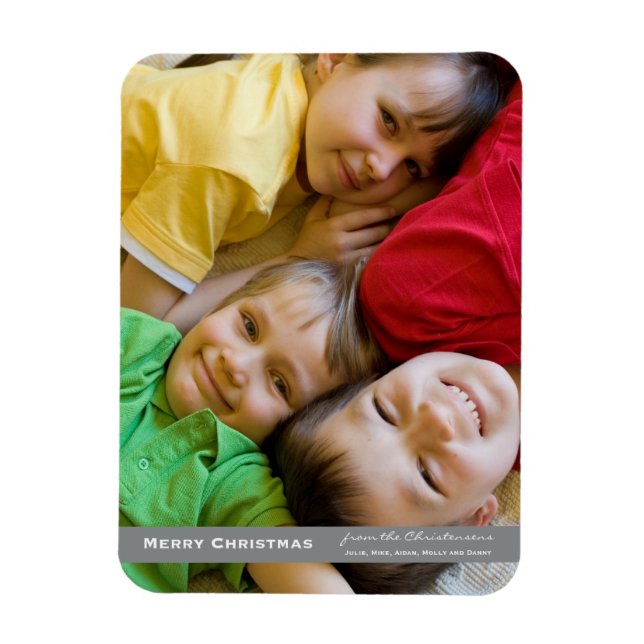 Joyeux Magnet photo de Noël (Vertical)