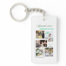 Joyeux Mariage Vision Board Porte - clé acrylique