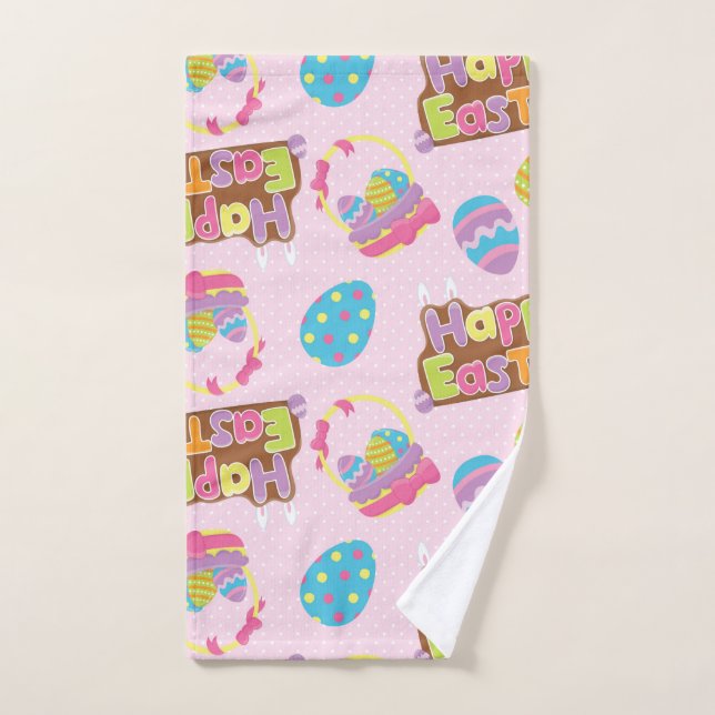 Joyeux Motif de Pâques, Fêtes de Pâques (Serviette à main)
