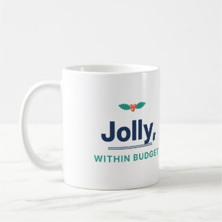 Joyeux, Mug de Noël drôle dans le budget café