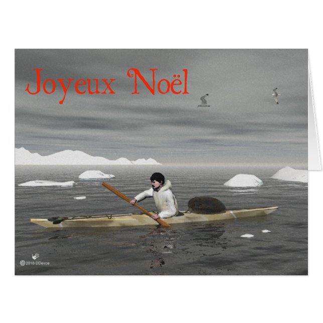 Joyeux Noё l - Inuit Kayak (Vorderseite (Horizontal))