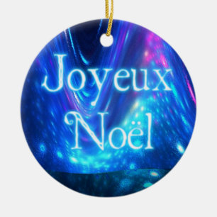 Joyeux Noё l - Qaanaq - Nordlichter Keramik Ornament
