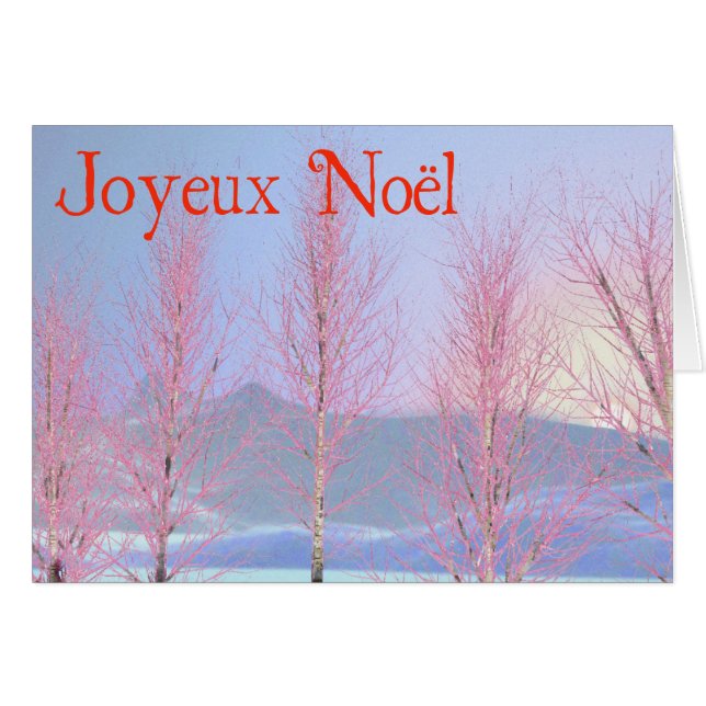 Joyeux Noё l - Raspberry Creme Birch (Vorderseite (Horizontal))