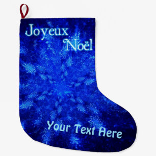 Joyeux Noё l - Snowburst Großer Weihnachtsstrumpf