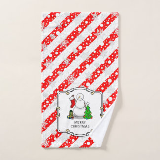 Joyeux Noël 2 arbre chaussette bonhomme de neige