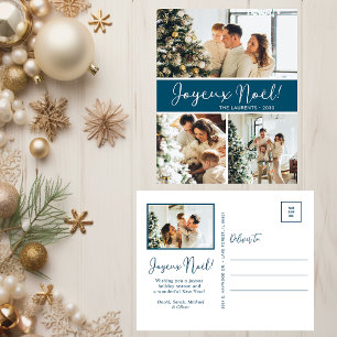 Joyeux Noel 4 Photo Carte de Vœux