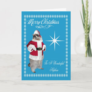 Joyeux Noël à la carte de voeux de neveu