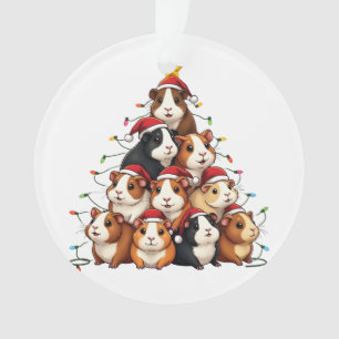 Joyeux Noël à l'Arbre de Noël à la Guinée Pig