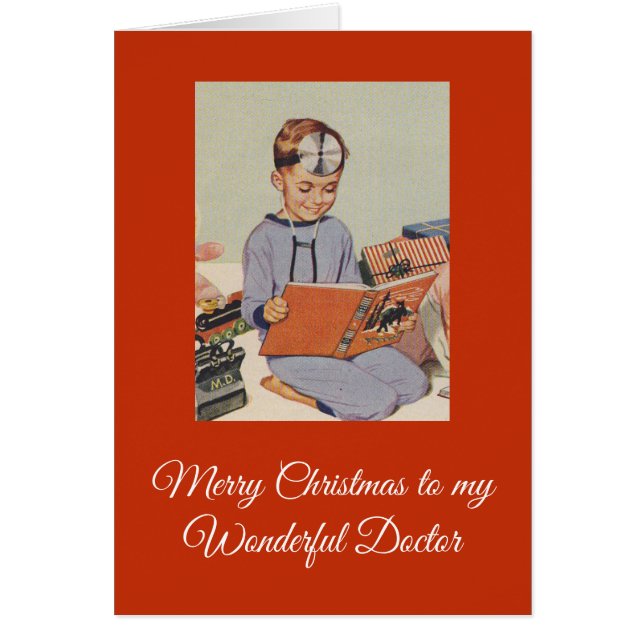 Joyeux Noël à mon merveilleux docteur (Devant)