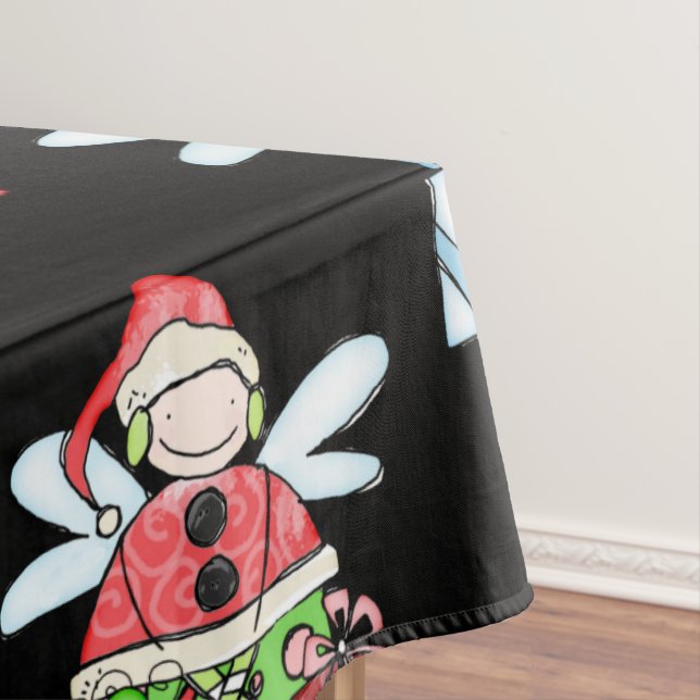 Joyeux Noël Angel Nappe Noire, (In Situ)