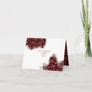 Joyeux Noël aquarelle laver carte photo