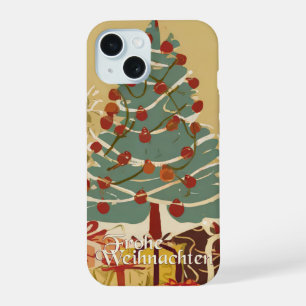 Joyeux Noël arbre cadeaux style rétro