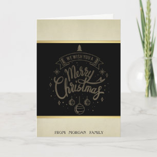 Joyeux Noël, Arbre de Noël, Balls Carte de vacance