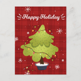 Joyeux Noël Arbre de Noël Carte de vacances