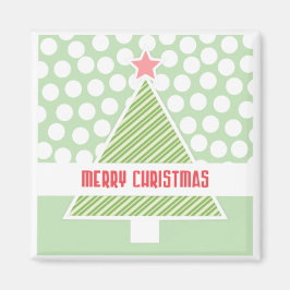 Joyeux Noël Arbre moderne Vacances Magnets cadeaux