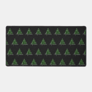 Joyeux Noël Arbre Motif Vert Vacances