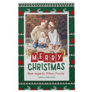 Joyeux Noël avec le calendrier familial de Wilson