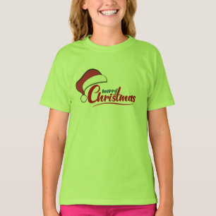 Joyeux Noël avec T-shirt de Santa Hat