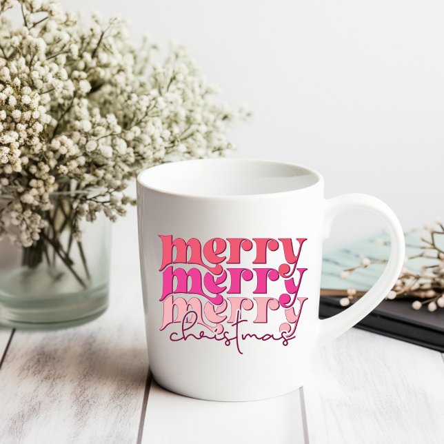 Joyeux Noël Boire du café Mug (Créateur téléchargé)