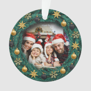 Joyeux Noël Bonne année photo de la couronne