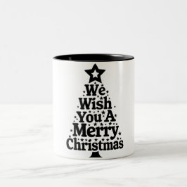 Joyeux noël café Mug à deux tons