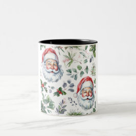 Joyeux noël café Mug à deux tons