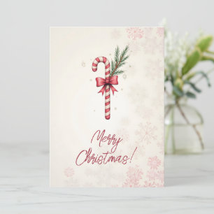 Joyeux Noël! Carte de Noël. Bonbons de Noël