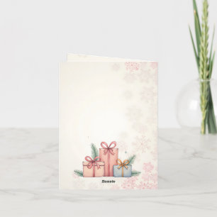 Joyeux Noël! Carte de Noël. Bonbons de Noël