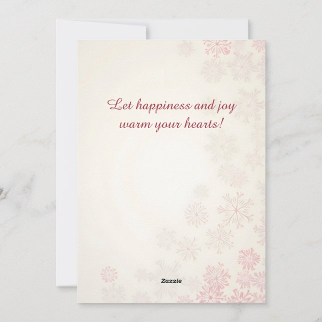 Joyeux Noël! Carte de Noël. Bonbons de Noël (Dos)