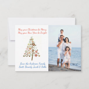 Joyeux Noël - Carte de Noël photo 3x5