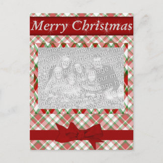 Joyeux Noël - Carte photo de famille