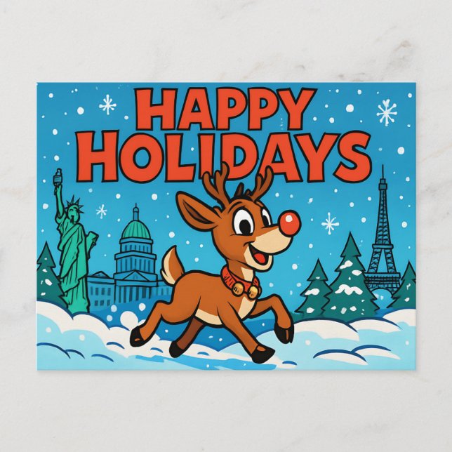 Joyeux Noël Carte postale (Devant)