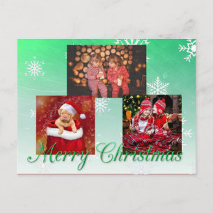 Joyeux Noël Carte postale personnalisée